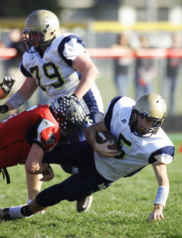 High-flying Falcons roll over Mercer County and into 2A's Elite Eight